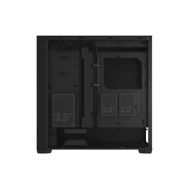 حالة الكمبيوتر Fractal Design, Black (FD-C-POS1X-01)