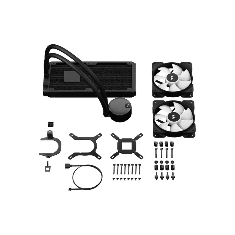 Sistema de refrigeração líquida Fractal Design Lumen S24 RGB v2 (FD-W-L1-S2412)