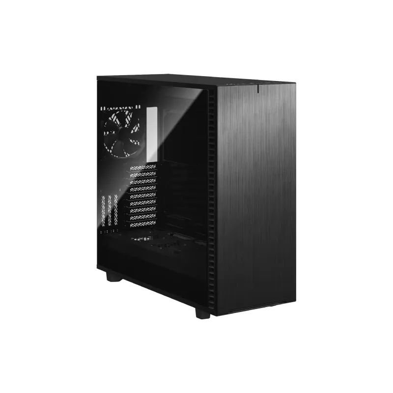 حالة الكمبيوتر Fractal Design, Black (FD-C-DEF7X-03)