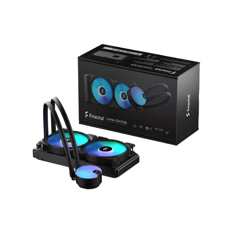 Sistema de refrigeração líquida Fractal Design Lumen S24 RGB v2 (FD-W-L1-S2412)