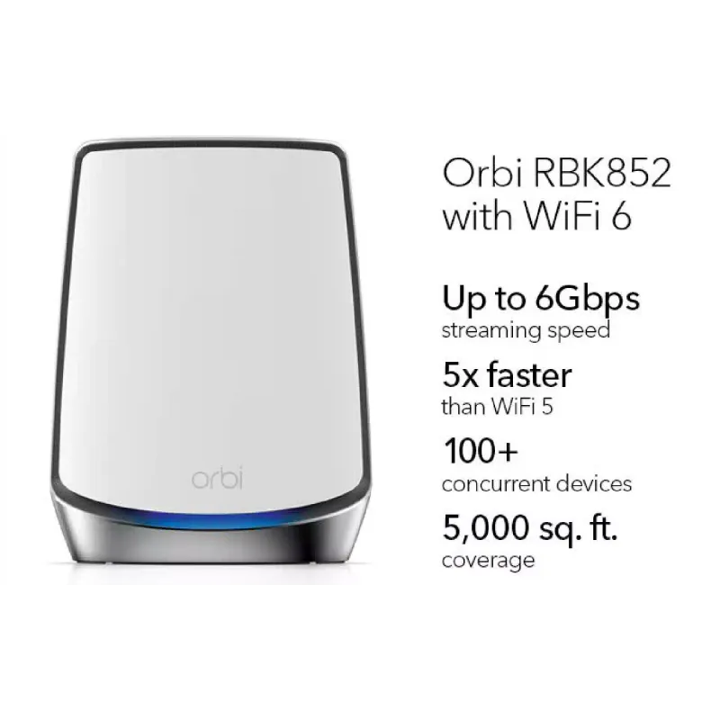 Wi-Fi система Netgear RBK852, White (RBK852-100EUS)