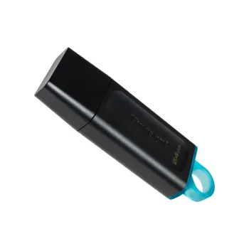 Накопичувач USB Kingston (DTX/64GB-2P), USB 3.2 G1, Black/Blue