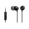 Fones de ouvido Sony MDR-EX15AP, Black (MDREX15APB.CE7)