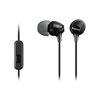 Auriculares Sony MDR-EX15AP, Black (MDREX15APB.CE7)