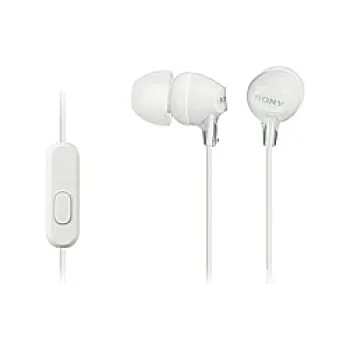 Auriculares Sony MDR-EX15AP, White (MDREX15APW.CE7)