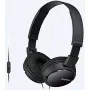Kopfhörer Sony On-ear MDR-ZX110APB, Black (MDRZX110APB.CE7)