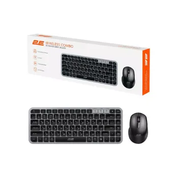 Keyboard + Mouse 2E  Black (2E-MK430WBGR_UA)