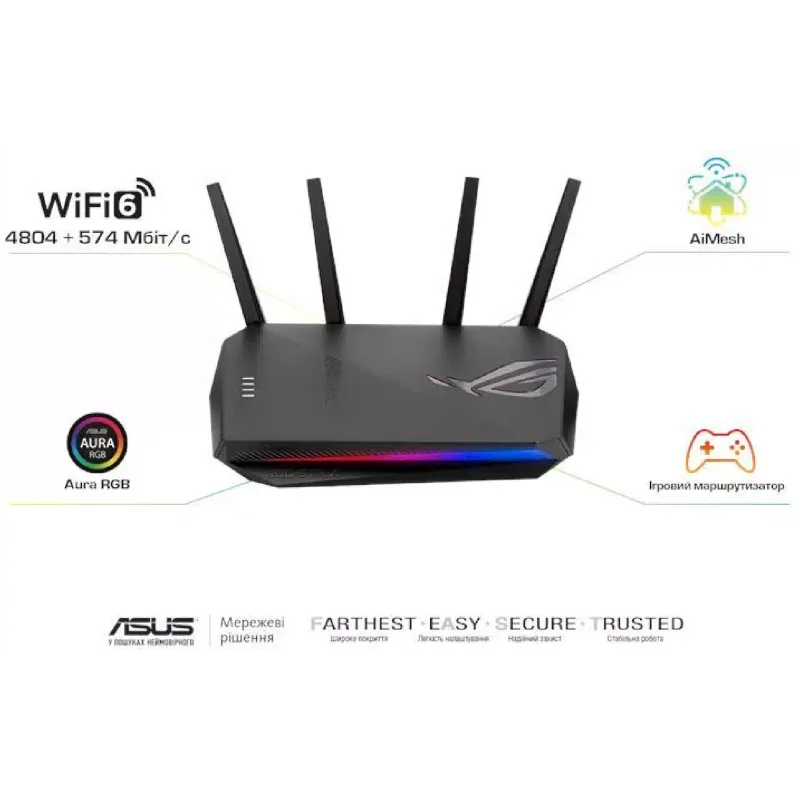 Маршрутизатор Asus (90IG06L0-MU9R10)