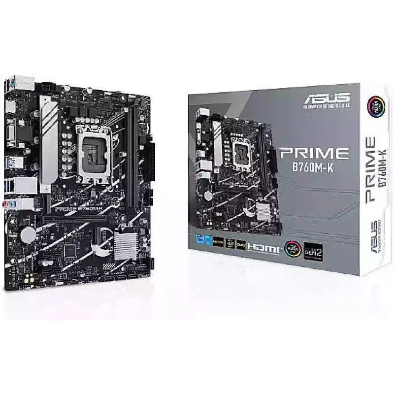 Matična plošča Asus Prime B760M-K (90MB1FI0-M1EAY0)