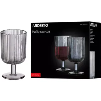 زجاج Ardesto Graphite, Gray (AR2630GL)