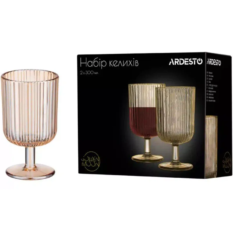 Vidro Ardesto Golden Moon, Gold (AR2630GM)