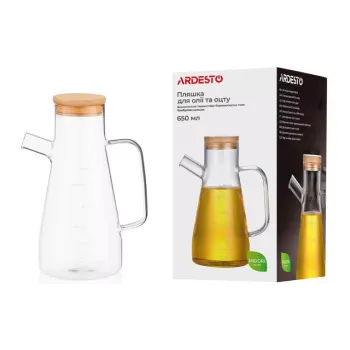 Frasco de óleo Ardesto Midori, Transparent (AR4565BB)