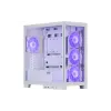 ohišje za računalnik 2E Fantom GK701W, White (2E-GK701W)