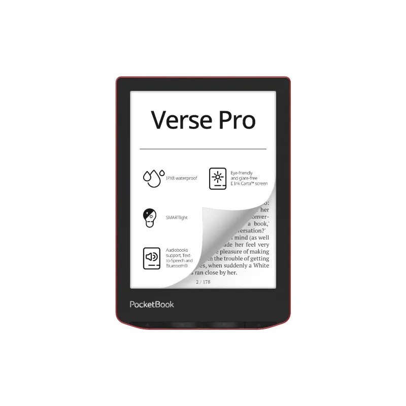 Ηλεκτρονικό βιβλίο Pocketbook 634 Verse Pro, Passion Red (PB634-3-CIS)