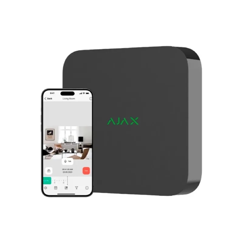 مسجل فيديو Ajax, Black (000034515)