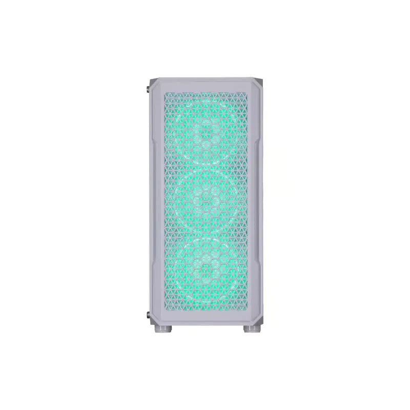Кутия за компютър 2E Hexagon G338W, White (2E-G338W)