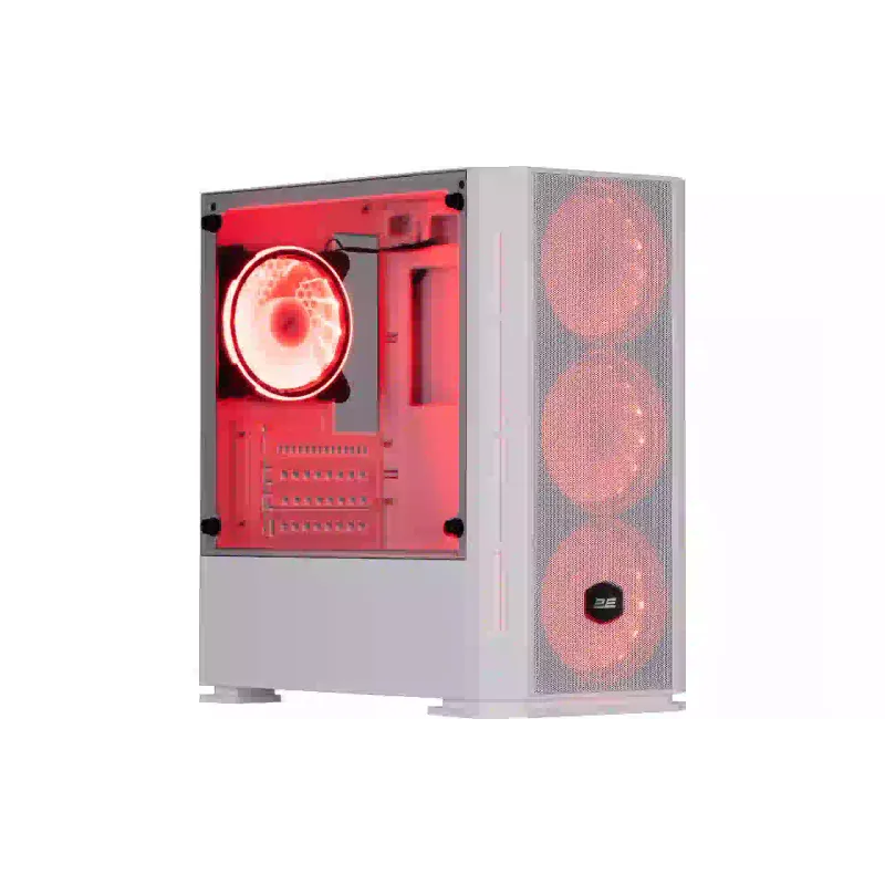 Кутия за компютър 2E Calleo GB700W, White (2E-GB700W)