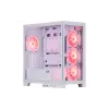 ohišje za računalnik 2E Fantom GK701W, White (2E-GK701W)