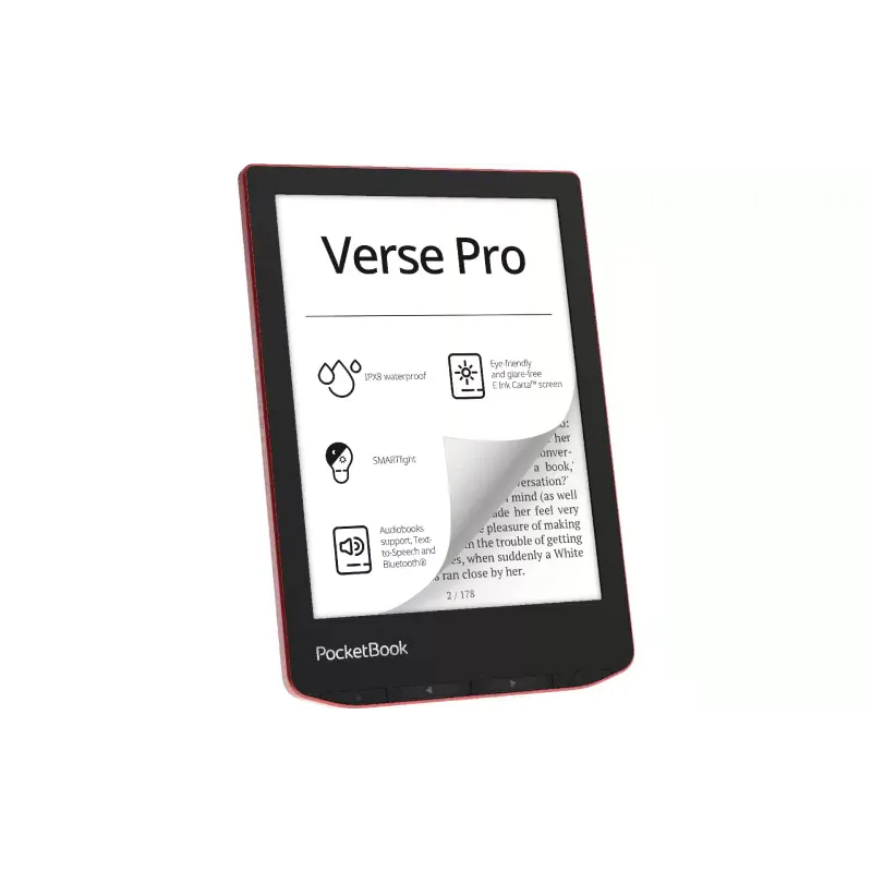 Ηλεκτρονικό βιβλίο Pocketbook 634 Verse Pro, Passion Red (PB634-3-CIS)