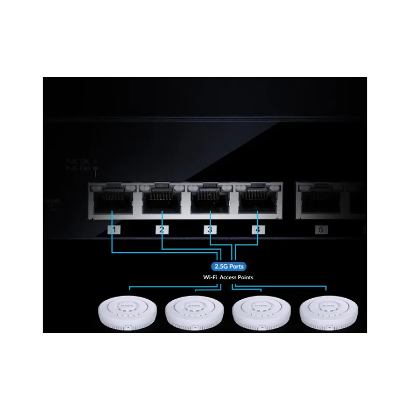 Schalten D-Link (DMS-106XT)