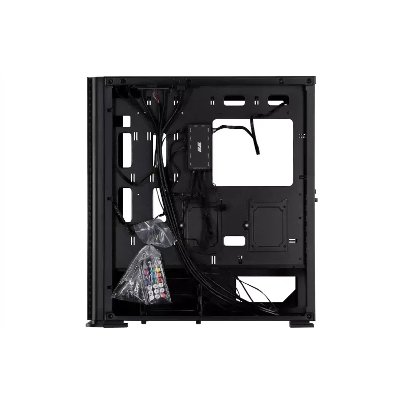 Кутия за компютър 2E Vertex GI01B, Black (2E-GI01B)