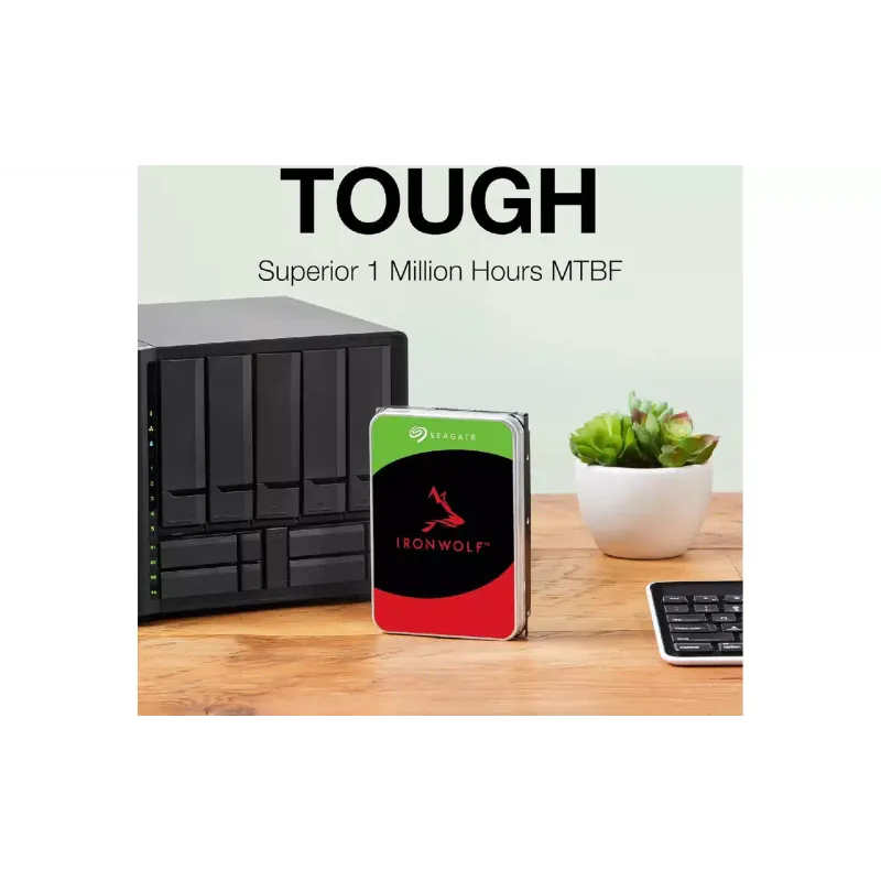 Armazenamento em HDD Seagate IronWolf (ST4000VN006)