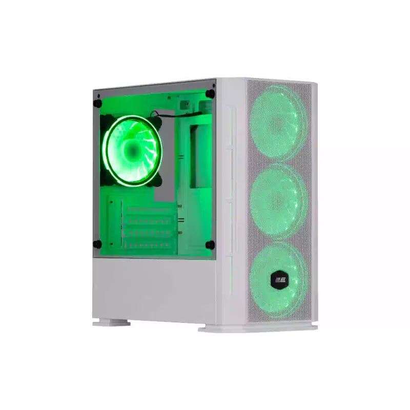 Кутия за компютър 2E Calleo GB700W, White (2E-GB700W)