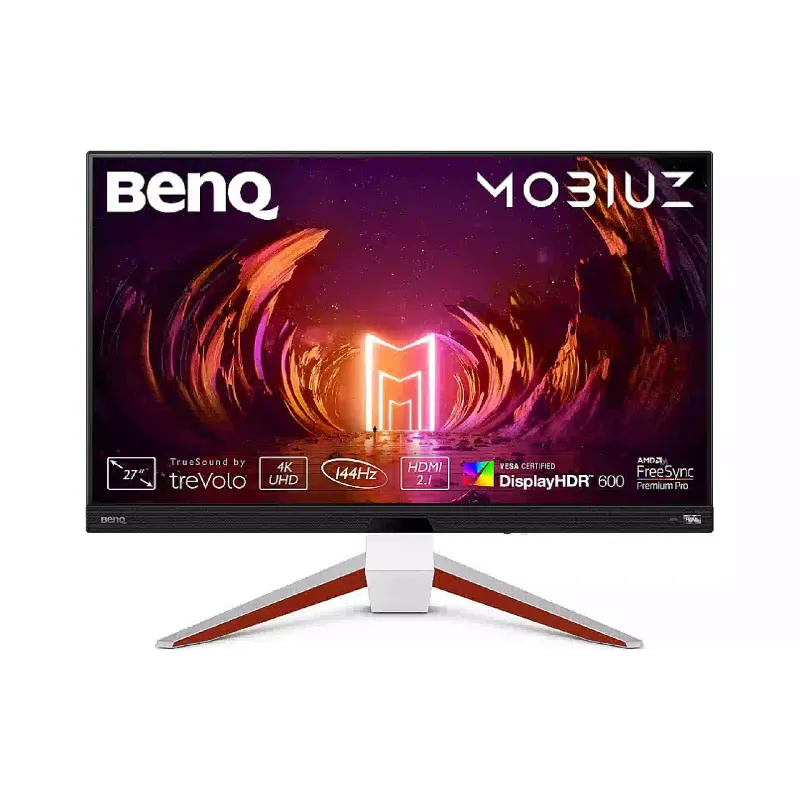 Монітор ігровий Benq 27" 4K UHD/IPS  White Metallic Grey (9H.LKTLA.TBE)