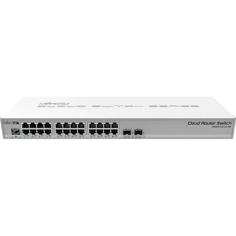 يُحوّل MikroTiK (CRS326-24G-2S+RM)