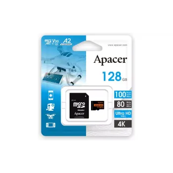 Карта пам'яті Apacer (AP128GMCSX10U8-R), microSD