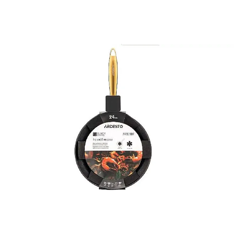 Τηγάνι Ardesto Black Mars Sparkle, Black (AR1924BM)