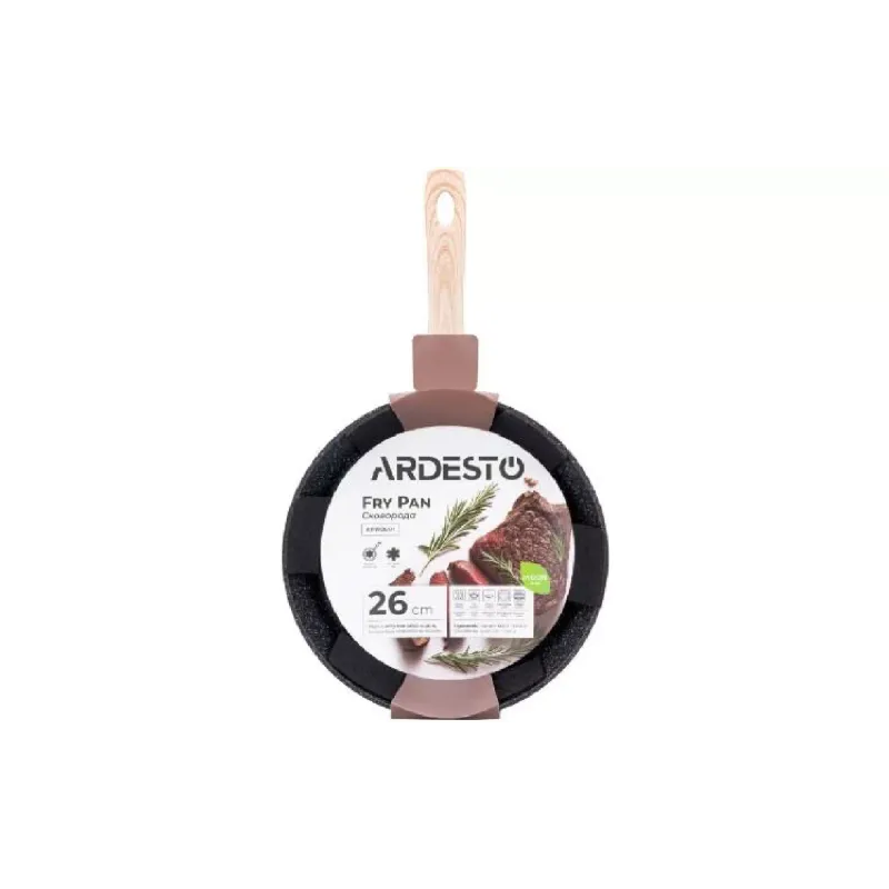 Deep frying pan Ardesto Midori, Black (AR1926MI)