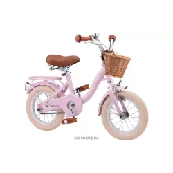 Children's bicycle Miqilong LS 12" (RBB-LS12-PINK), Pink Children's bicycle Miqilong LS 12" (RBB-LS12-PINK), Pink