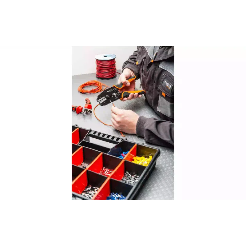 Кліщі для обтиску наконечників Neo Tools (01-506)