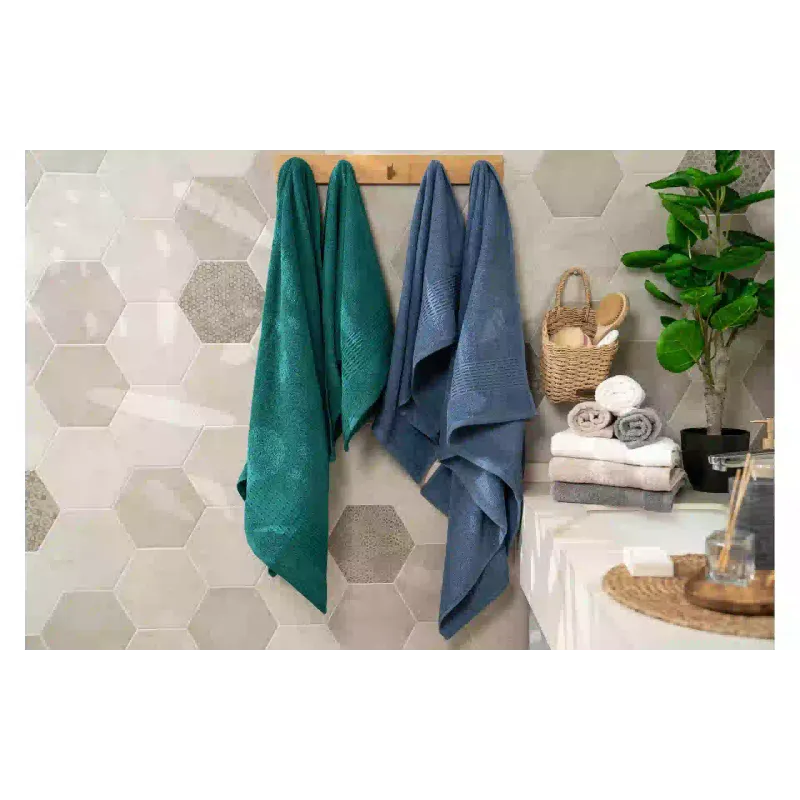 Frottír törölköző Ardesto Lotus, Dark Green (ART2357EM)