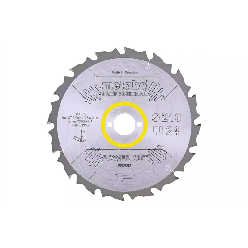 شفرة المنشار Metabo (628009000)
