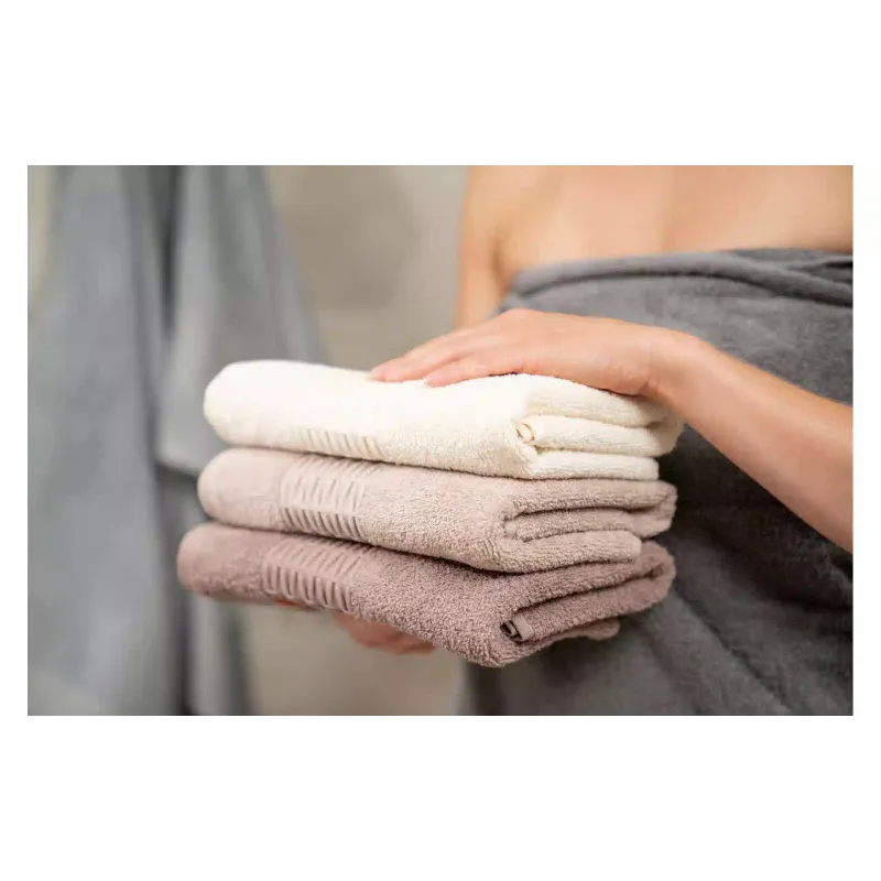 Frottír törölköző Ardesto Lotus, Light Brown (ART2357CA)