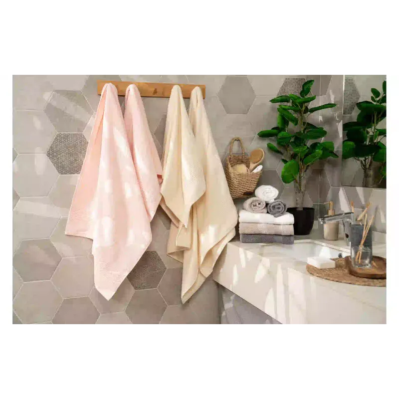 Frottír törölköző Ardesto Lotus, Ivory (ART2357IV)