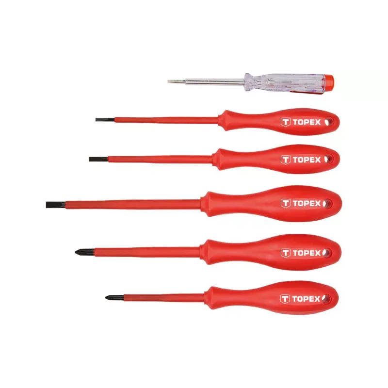 Комплект отвертки Topex (39D155)