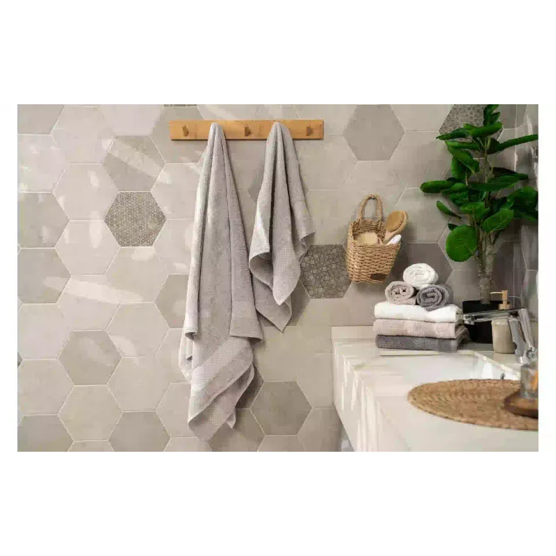 Toalha felpuda Ardesto Holiday, Gray (ART2557SV)