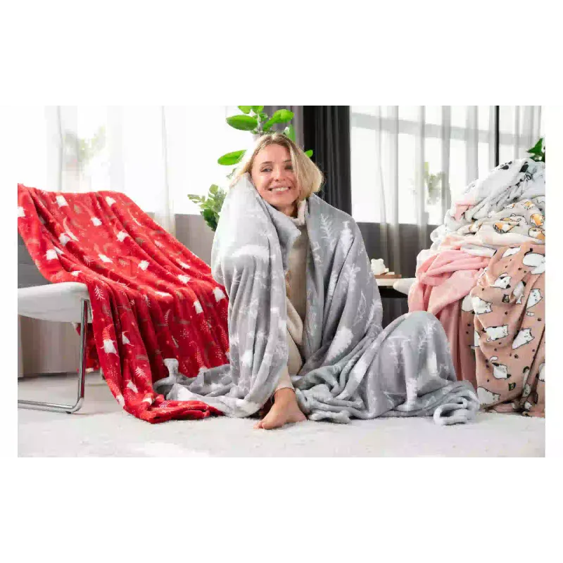 Pléd Ardesto Christmas Flannel  (ART0110PB)