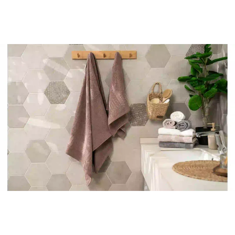 Frottír törölköző Ardesto Lotus, Light Brown (ART2357CA)