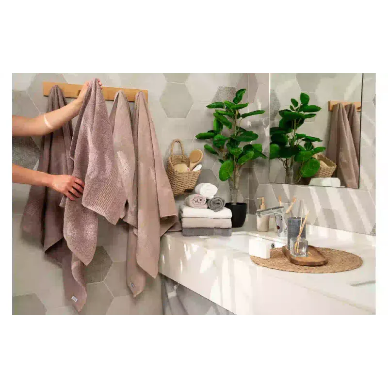 Frottír törölköző Ardesto Lotus, Light Brown (ART2357CA)