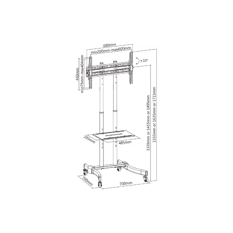 Стійка для монітора Itech  (T1030T)