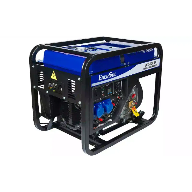 Генератор дизельний EnerSol (SKD-10EBA), 9 кВт, 1 фаза