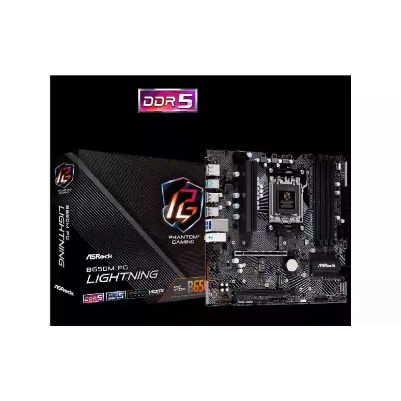 Motherboard ASRock PG Lightning B650 (B650M PG LIGHTNING)