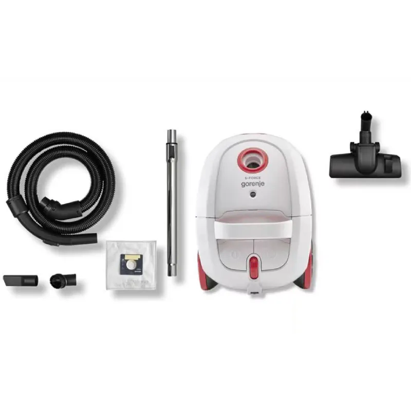 Staubsauger Gorenje, White (VCE21SFWR)