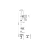 Крепление для двух мониторов Brateck (LDT66-C02V)