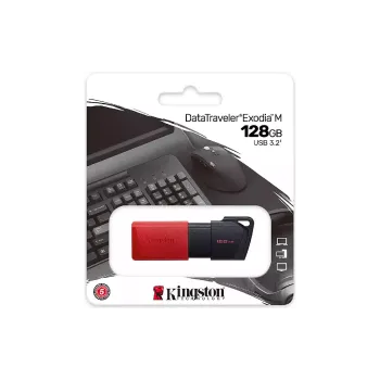Накопичувач USB Kingston 128Gb Black (DTXM/128GB)