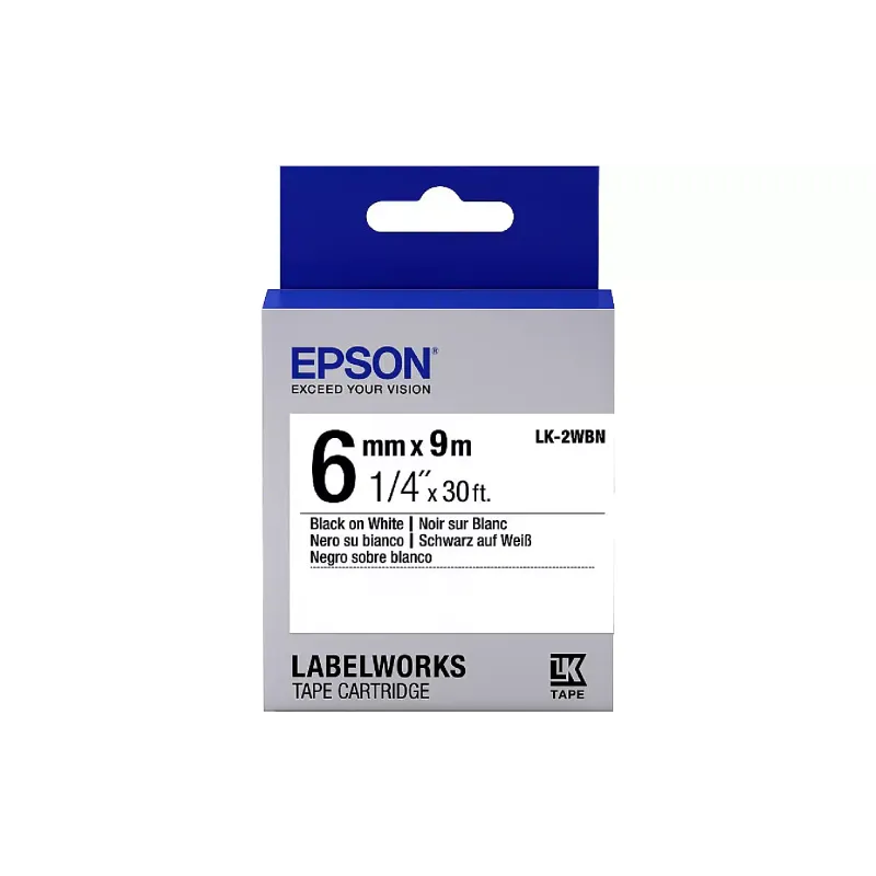 Cartridge Epson  LK2WBN (C53S652003)